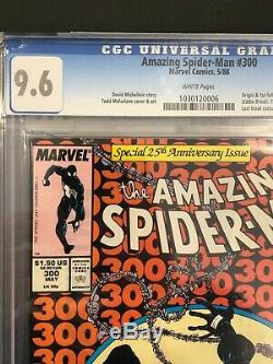 The Amazing Spider-Man #300 (May 1988, Marvel) CGC 9.6 WHITE PAGES