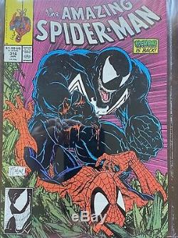 The Amazing Spider-Man #316 (1989) CGC Graded 9.6 Venom & Black Cat APP