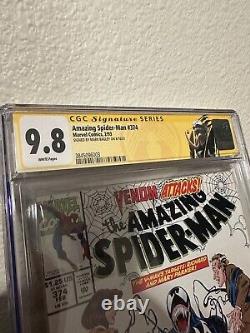 The Amazing Spider-Man #374 CGC Signature Series AUTOGRAPHED by Mark Bagley
