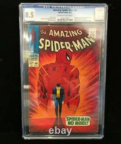 The Amazing Spider-Man #50 8.5 CGC Certified #0236711002