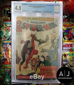 The Amazing Spider-Man Annual #1 CGC 4.5 (Marvel) HIGH RES SCANS