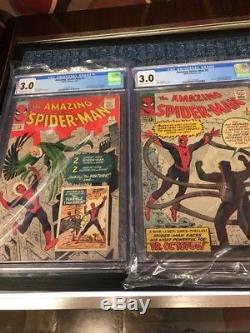 The Amazing Spider-Man Consecutive #2-20 (May 1963 To January 1965, Marvel) CGC