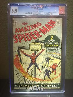 The Amazing Spider-Man Spider Man Issue 1 #1 CGC 5.5