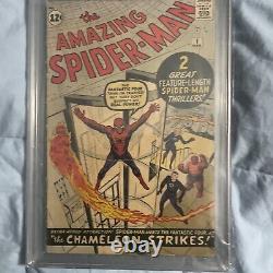 The Amazing Spider-man #1 Comic Book CGC 3.0 -2nd Appearance Of Spiderman 1963