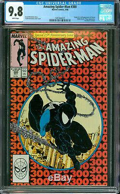 The Amazing Spider-man #300 Unrestored Copper Key Cgc 9.8 White Pages