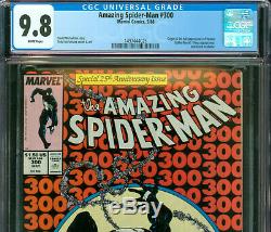 The Amazing Spider-man #300 Unrestored Copper Key Cgc 9.8 White Pages