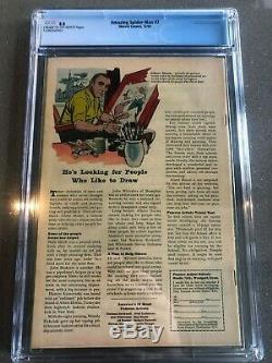 The Amazing Spider-man 7 Cgc 8.0 2nd Appearance Of Vulture