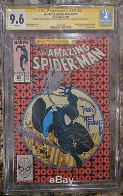 The Amazing Spiderman #300 SS Stan Lee Todd McFarlane David Michelinie CGC 9.6