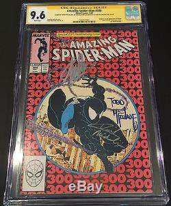 The Amazing Spiderman #300 SS Stan Lee Todd McFarlane David Michelinie CGC 9.6