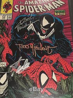 The Amazing Spiderman #316 SS Stan Lee Todd McFarlane David Michelinie CGC 9.8