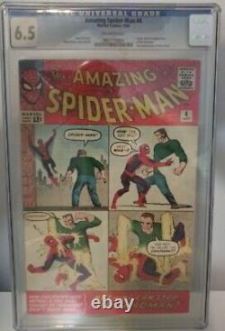 The Amazing Spiderman 4 cgc (6.5) 1st appearance of The Sandman