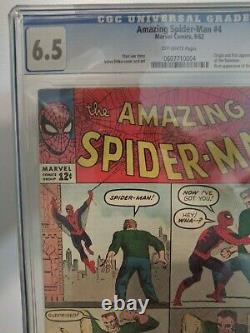 The Amazing Spiderman 4 cgc (6.5) 1st appearance of The Sandman