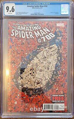 The Amazing Spiderman 700 CGC 9.6 White Pages RARE