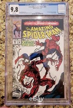 The Amazing spiderman- ASM 361- cgc 9.8 first Carnage! No reserve
