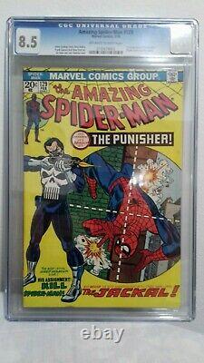 The amazing Spiderman 129 CGC 8.5 Punisher first appearance
