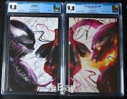 Venom #1 Amazing Spiderman #800 Midtown Comic CONNECTING Virgin Editions CGC 9.8